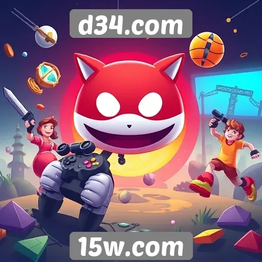 Recursos de jogos oferecidos no site d34.com
